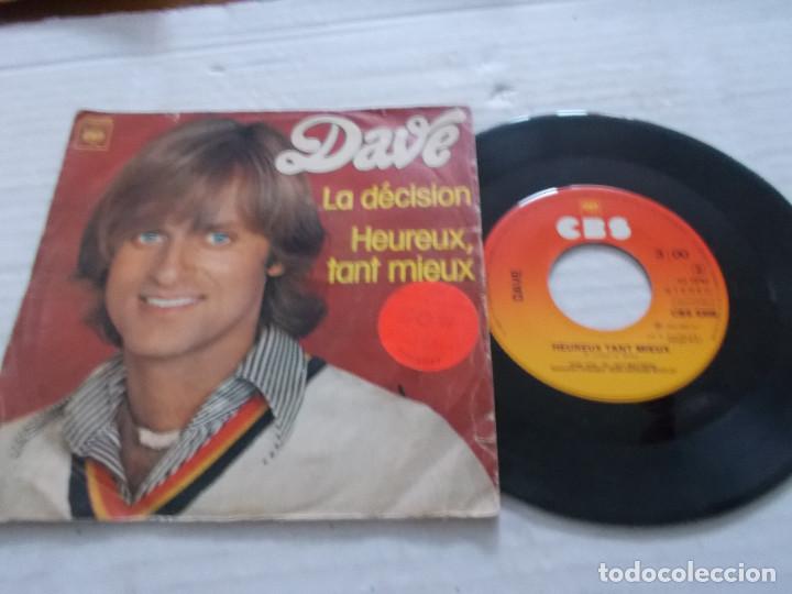 Discos de vinilo: DAVE. LA DECISION. - Foto 1