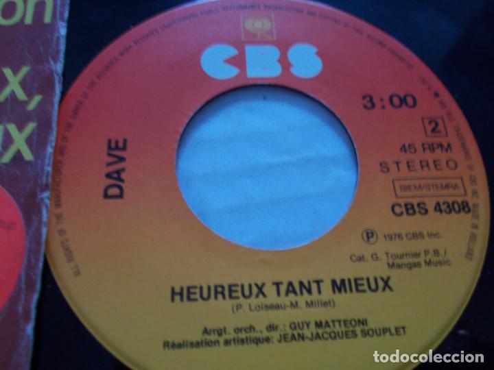 Discos de vinilo: DAVE. LA DECISION. - Foto 2
