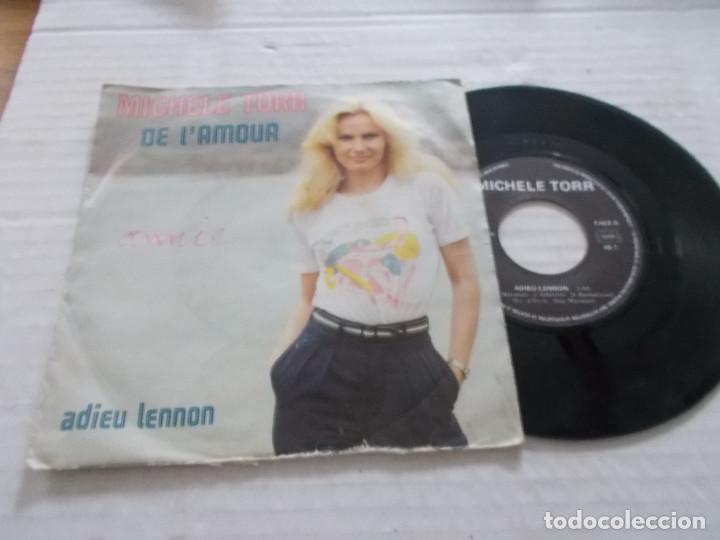 Discos de vinilo: MICHELE TORR. DE L&acute;AMOUR. ADIEU LENNON - Foto 1