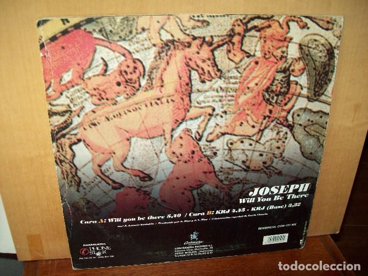 Discos de vinilo: JOSEPH  -   WILL  YOU  BE  THERE  -MAXI  SINGLE - Foto 2