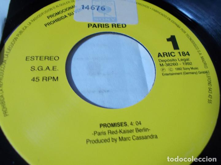 Discos de vinilo: PARIS RED PROMISES. - Foto 2