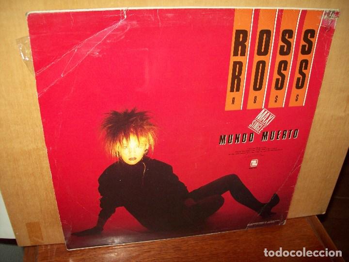 Discos de vinilo: ROSS  -  15  DIAS  EN  TINIEBLAS  -MAXI  SINGLE - Foto 2