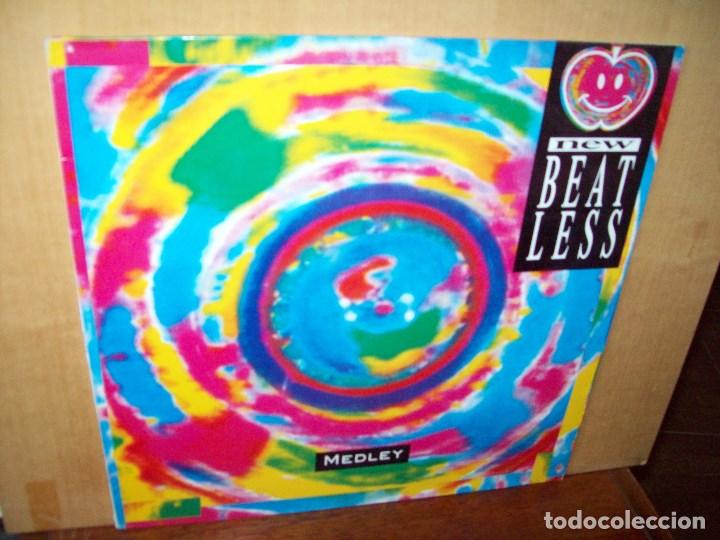 Discos de vinilo: NEW  BEAT  LESS  -   MEDLEY  - MAXI  SINGLE - Foto 1