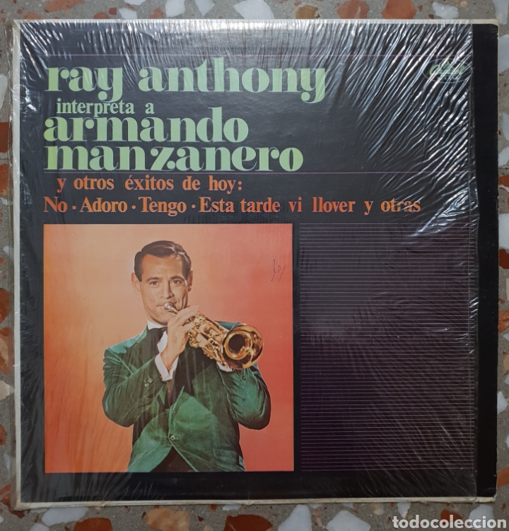 Discos de vinilo: LP RAY ANTHONY INTERPRETA A ARMANDO MANZANERO - Foto 1