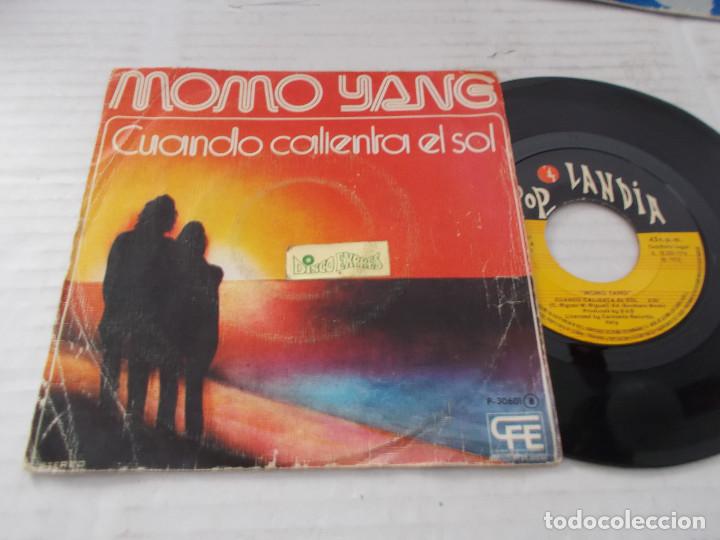 Discos de vinilo: MOMO YANG, CUANDO CALIENTA EL SOL. - Foto 1
