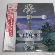 Discos de vinilo: VINILO EDICIÓN JAPONESA DEL LP DE KICK AXE VICES