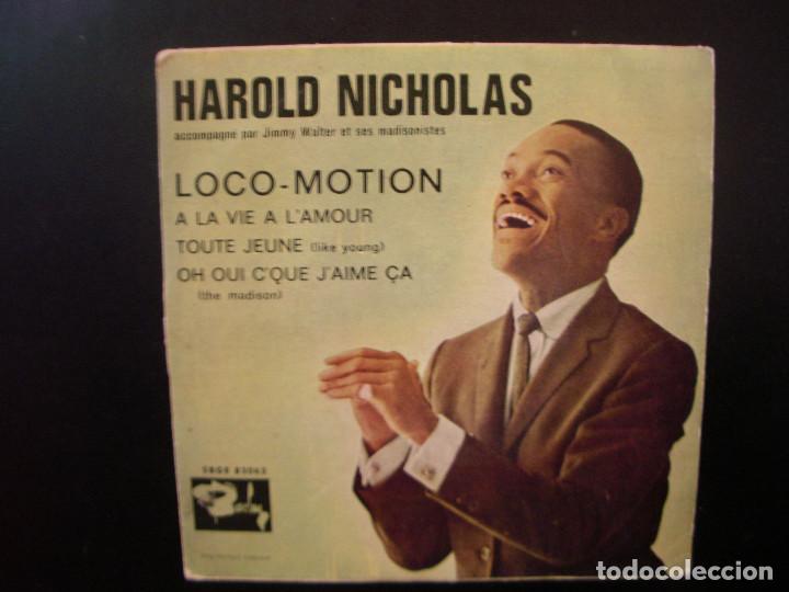 Discos de vinilo: HAROLD NICHOLAS- LOCO-MOTION. EP. - Foto 1