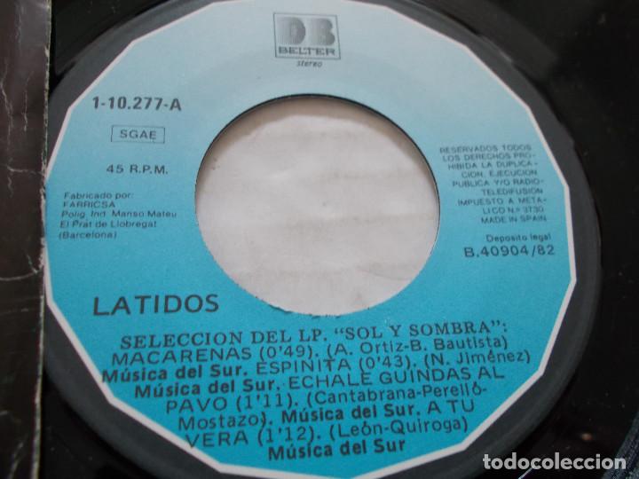 Discos de vinilo: LATIDOS, SOL Y SOMBRA. - Foto 2