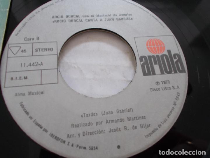 Discos de vinilo: ROCIO DURCAL CANTA A JUAN GABRIEL - Foto 2