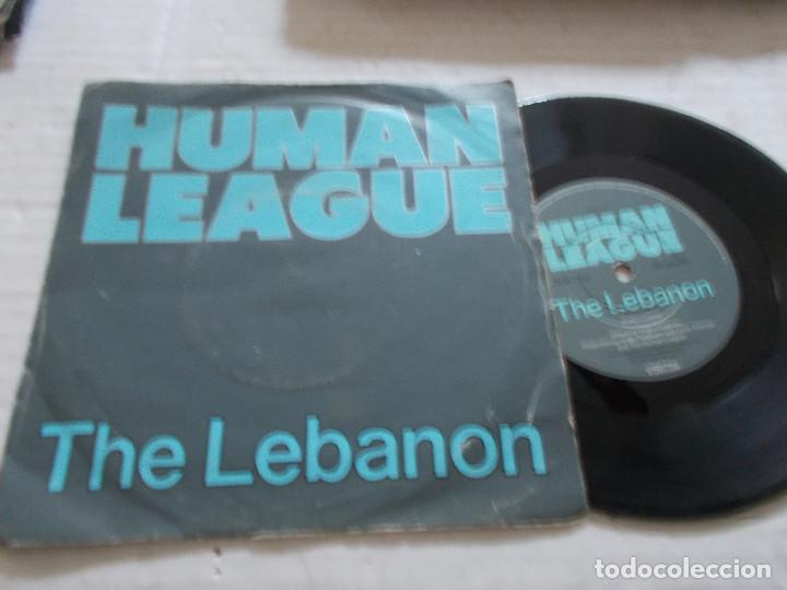 Discos de vinilo: HUMAN LEAGUE. THE LEBANON. - Foto 1