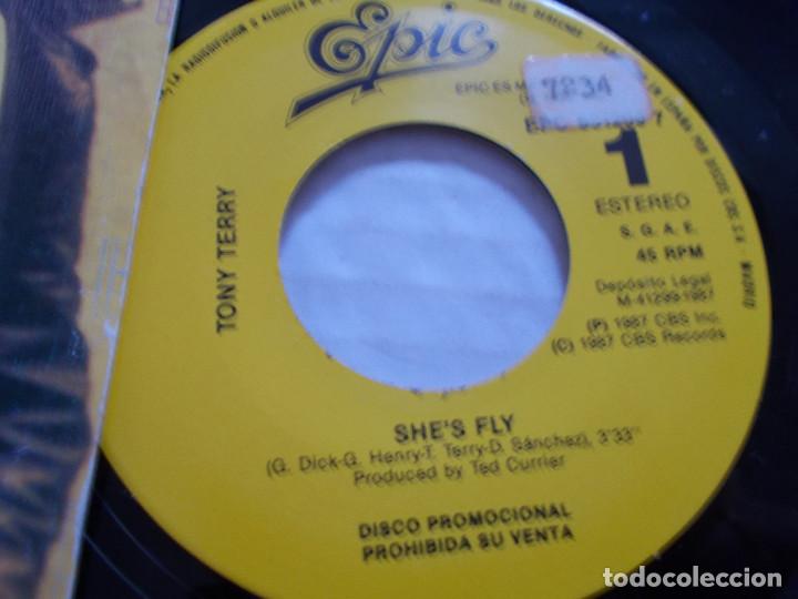 Discos de vinilo: TONY TERRY. SHE&acute;S FLY - Foto 2