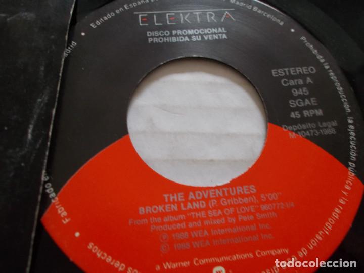 Discos de vinilo: THE ADVENTURES. BROKEN LAND - Foto 2