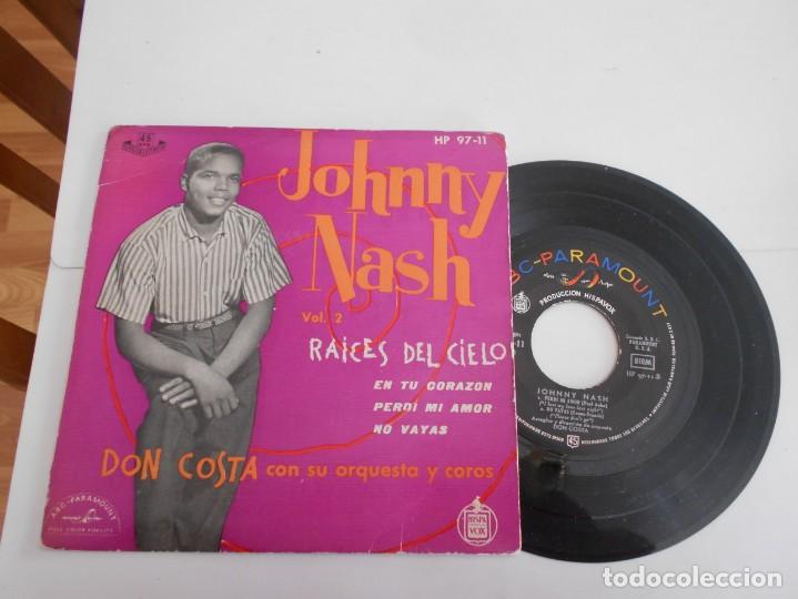 Discos de vinilo: JOHNNY NASH-EP RAICES DEL CIELO +3 - Foto 1