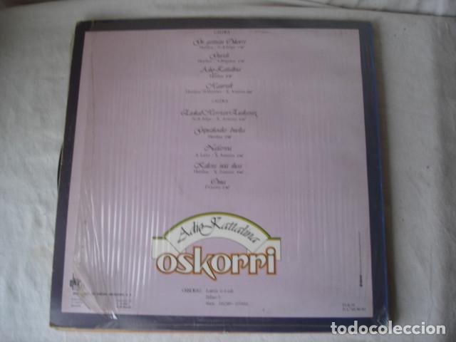 Discos de vinilo: Oskorri   Adio Kattalina - Foto 2