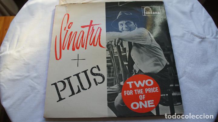 Discos de vinilo: SINATRA + PLUS - 2 LPs  - MADE IN UK 1961 - CUBIERTA ABRIBLE (GATEFOLD) - Foto 1
