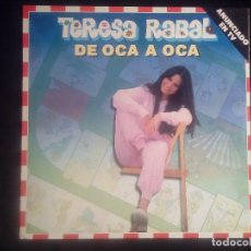 Discos de vinilo: TERESA RABAL: DE OCA A OCA, LP MOVIE PLAY 17.2920/5. SPAIN, 1981. VG+/VG+. Lote 140421530