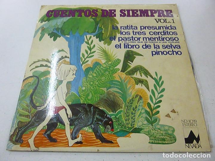 Discos de vinilo: CUENTOS DE SIEMPRE -VOLUMEN 1-LP - Foto 1