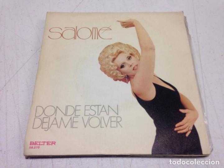 Discos de vinilo: Salom&eacute; -- Donde Estan - Foto 1