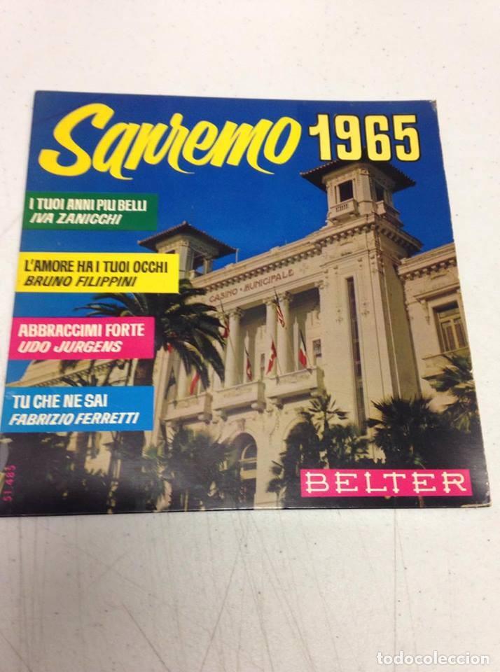 Discos de vinilo: Various - San Remo (7---EP) - Foto 1
