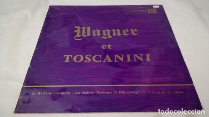 Discos de vinilo: WAGNER ET TOSCANINI - Foto 1