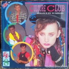 Discos de vinilo: CULTURE CLUB. COLOUR BY NUMBERS. VIRGIN-ARIOLA, SPAIN 1983 LP + ENCARTE + SINGLE. Lote 140463206