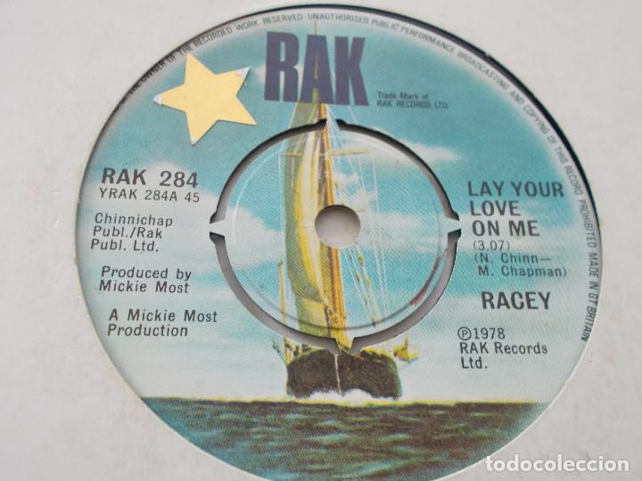 Discos de vinilo: RAK. LAY YOUR LOVE ON ME - Foto 2