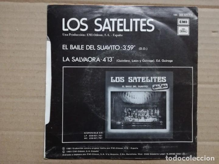 Discos de vinilo: LOS SATELITES-EL BAILE DEL SUAVITO-LA SALVAORA - Foto 2