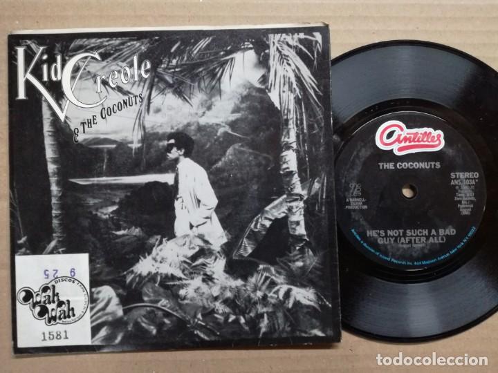 Discos de vinilo: THE COCONUTS KID CREOLE.SINGLE MUY RARO