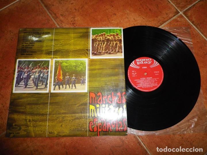 Disques de vinyle: MARCHAS MILITARES ESPA&Ntilde;OLAS BANDA DE LA POLICIA ARMADA DE BARCELONA LP VINILO 1967 SONO PLAY