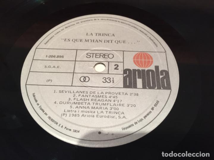 Discos de vinilo: LOTE DE 3 VINILOS DE LA TRINCA - Foto 6