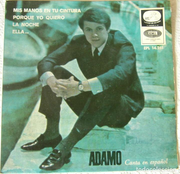 Discos de vinilo: Adamo. Mis manos en tu cintura - Foto 1