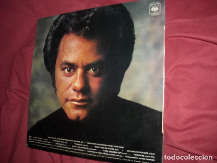 Discos de vinilo: JOHNNY MATHIS - LP FEELINGS CBS SPA 1976 - Foto 2