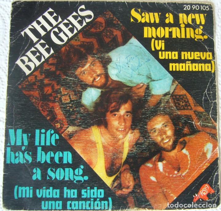 Discos de vinilo: Bee Gees. Saw a new morning. - Foto 1