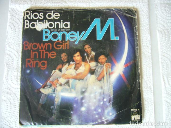 Discos de vinilo: Boney M. Rios de Babilonia - Foto 1