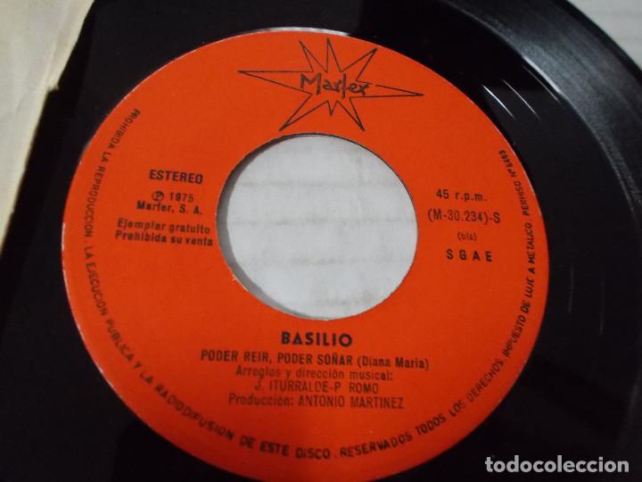 Discos de vinilo: BASILIO, SUE&Ntilde;O COSAS HERMOSAS, PODER REIR PODER SO&Ntilde;AR. OBSEQUIO STARLUX - Foto 2