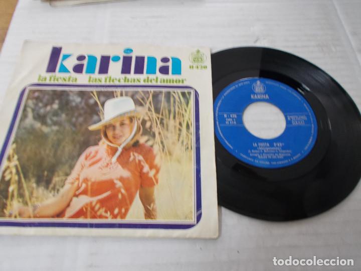 Discos de vinilo: KARINA. LA FIESTA, LAS FLECHAS DEL AMOR. - Foto 1