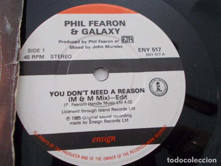 Discos de vinilo: PHIL FEARON & GALAXY, YOU DON&acute;T NEED A REASON. - Foto 2