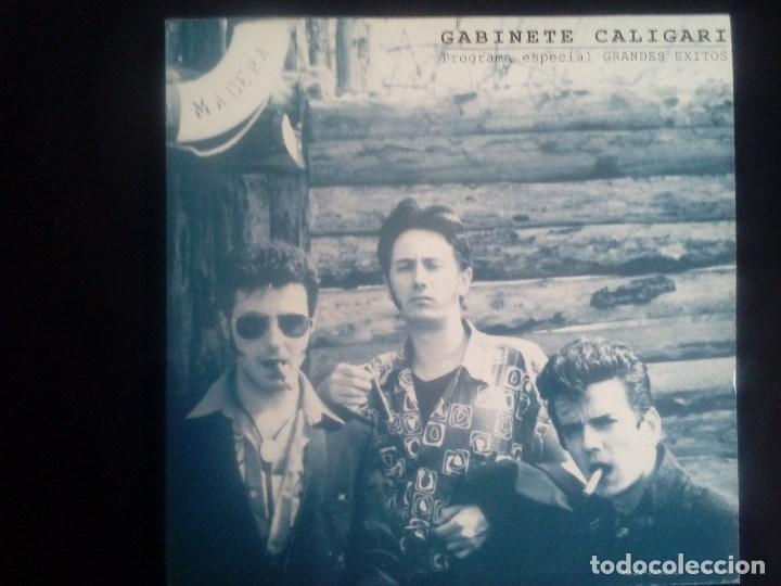 Discos de vinilo: Gabinete Caligari: Programa especial Grandes Éxitos, Maxisingle EMI 052 8600596. Spain, 1993. M/NM - Foto 1 - 140777450