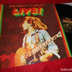 Discos de vinil: BOB MARLEY AND THE WAILERS LIVE! LP 1978 TUFF&GONG/ISLAND EDICION ESPAÑOLA SPAIN. Lote 140818224
