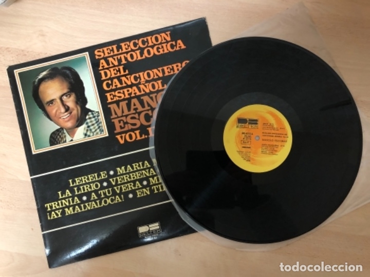 Discos de vinilo: DISCO VINILO LP MANOLO ESCOBAR - Foto 2
