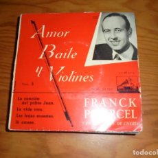 Discos de vinilo: FRANCK POURCEL. AMOR, BAILE Y VIOLINES Nº 5. EP. LA VOZ DE SU AMO,