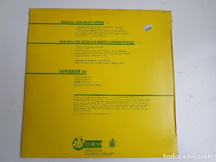 Discos de vinilo: LOVERDE - (VINILO) LP MUSICA - Foto 2