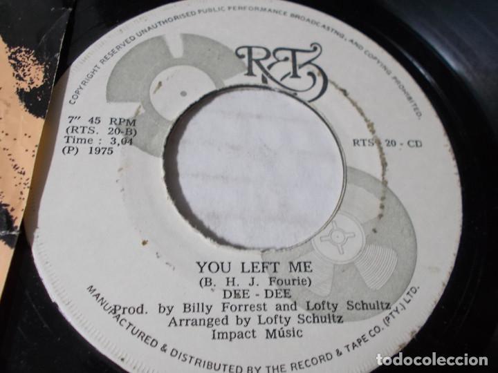 Discos de vinilo: DEE-DEE. WOMAN. YOU LEFT ME. - Foto 2
