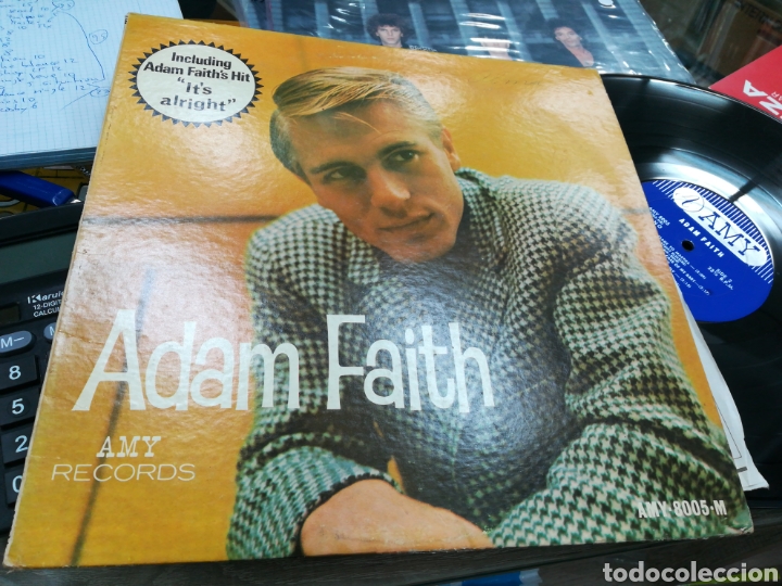 Discos de vinilo: Adam faith lp u.s.a. - Foto 1