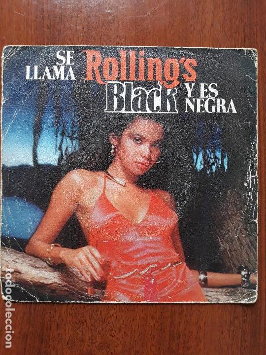 Discos de vinilo: Se llama rollings black y es negra- 1981 - Foto 1