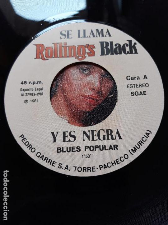 Discos de vinilo: Se llama rollings black y es negra- 1981 - Foto 3
