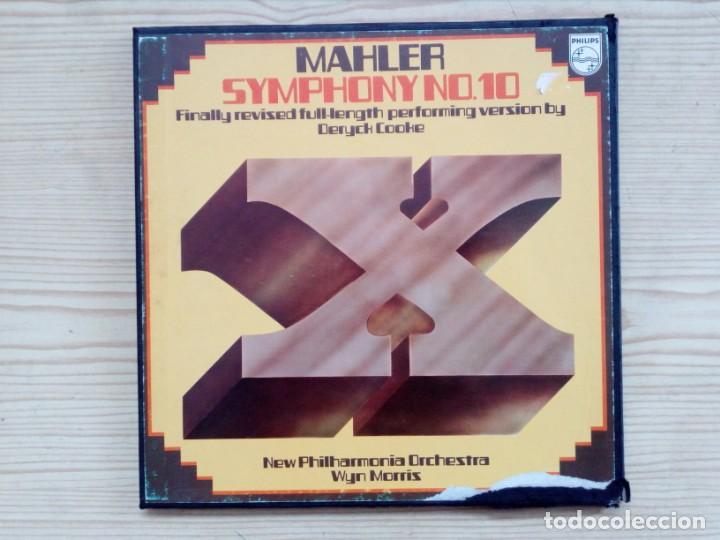 Discos de vinilo: Mahler - Symphony N0 10 - 2 Lp Con Caja - Foto 1