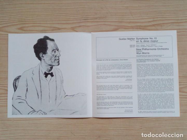 Discos de vinilo: Mahler - Symphony N0 10 - 2 Lp Con Caja - Foto 2