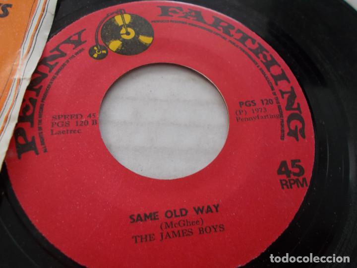 Discos de vinilo: THE JAMES BOYS. MOVER AND OVER. SAME OLD WAY. - Foto 2