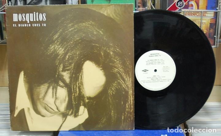 Discos de vinilo: Mosquitos. El diablo eres tu. Twins 1989, ref. 2T-0540. Maxi-single - Foto 1